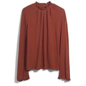 Madewell Texture and Thread Mock Neck Top